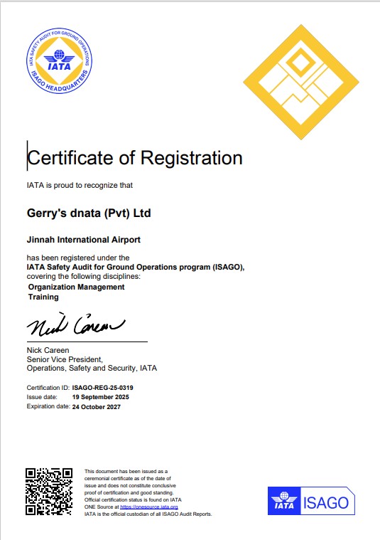 Ground Handling Certification 3